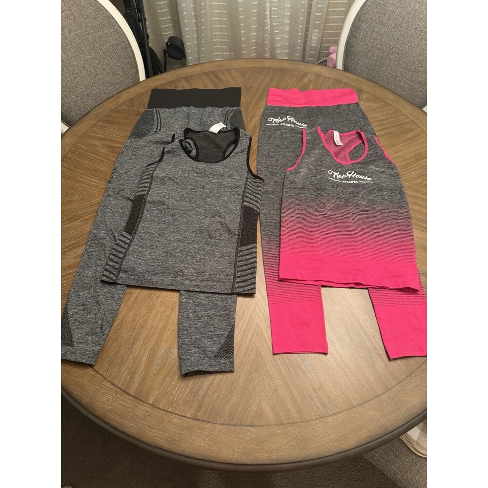 Trap House Atlanta Workout Leggings And Top - New Mix One Size - Free Set!